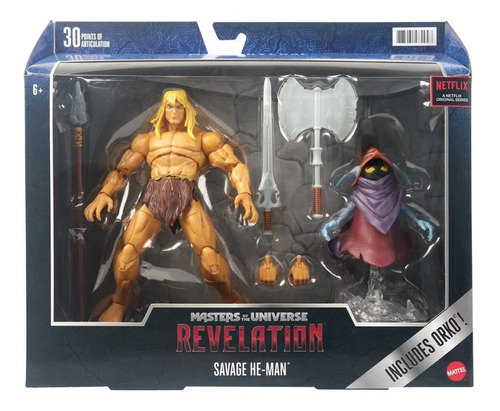 Masters Of The Universe Mastervers Revelations Savage He-man