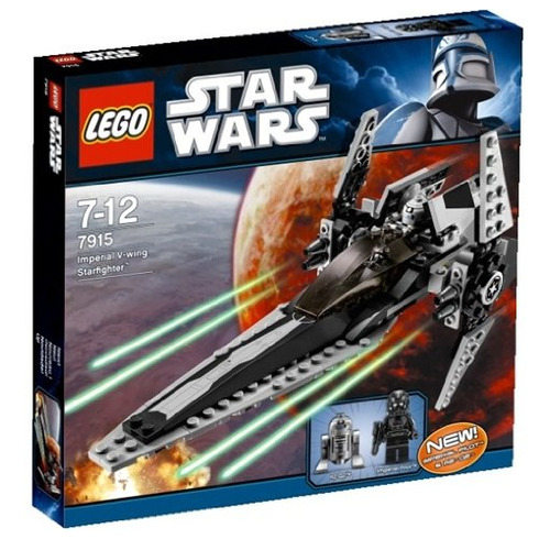 Caza Estelar Lego Star Wars Imperial 7915 Con Ala En V