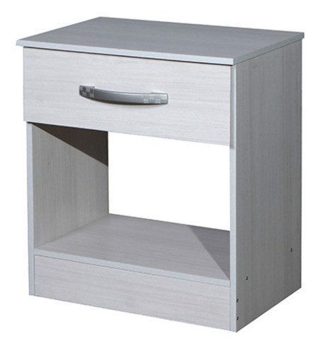 Imagen 8 de 10 de Mesa Mesita De Luz De Melamina 1 Cajón 50x45x30 Cm