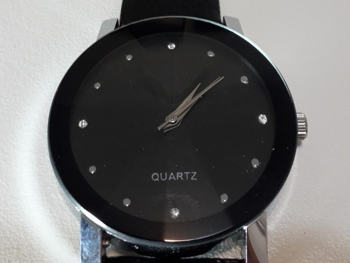 Relogio Classico Feminino Preto Quartz 