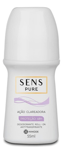 Desodorante Roll-on Antitranspirante Sens Pure 55ml
