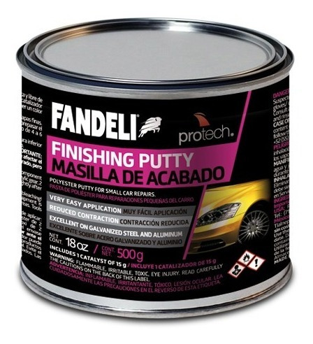 Fandeli Masilla De Acabado Protech Mod. 72919 500gr