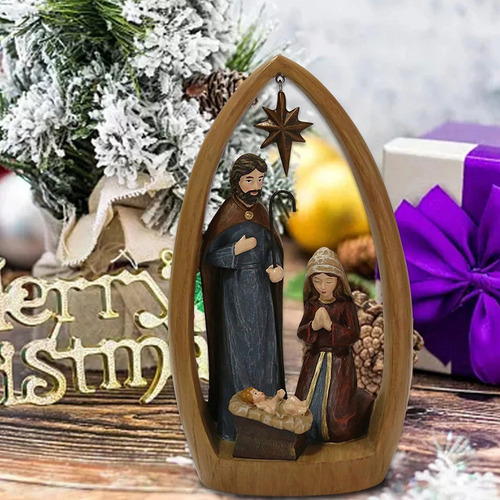 Mc Decoraciones Navideñas Resina Para Los 22.5x12.5x7.5cm