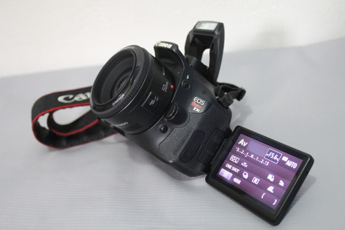 Canon T3i Com Lente 50mm 1.8 Tenho Outras Lentes Confira