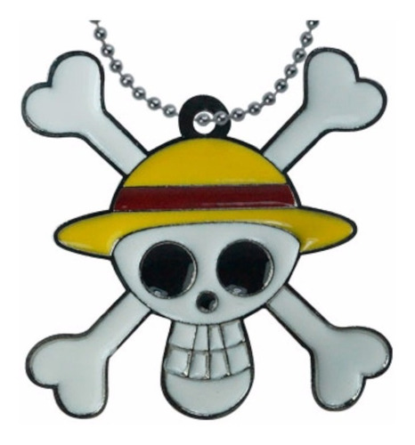 One Piece Dije Collar Calavera One Piece