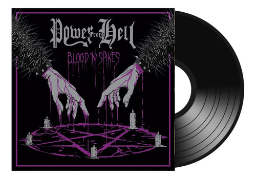 Power From Hell - Blood N' Spikes Lp Nuevo!!