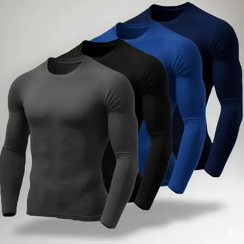 Kit 4 Blusa Camisa Proteção UV50+ Térmica Adulto