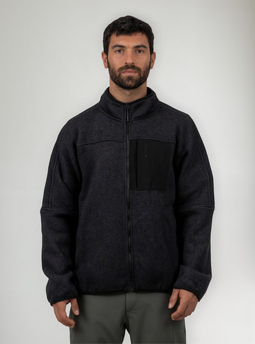 Polar Hombre Tejido Full Zip Middle 84 Lhotse