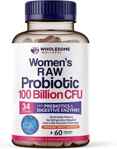 Womens Raw Probioticos 100 Bill - Unidad a $3084