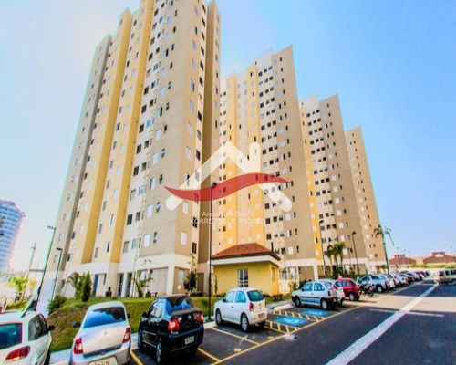 Imagem 4 de 16 de Lindo Apartamento 47 M² - Cond. Vida Plena Campolim, 2 Dormit, Lavanderia, 1 Vaga. Piso Cerâmico. Box Blindex. Portas De Madeira, Janelas De Alumínio. - Ap00159 - 69511069
