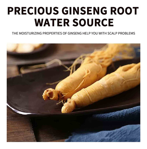 Shampoo De Extrato De Ginseng Para Anti-queda De Cabelo Sham