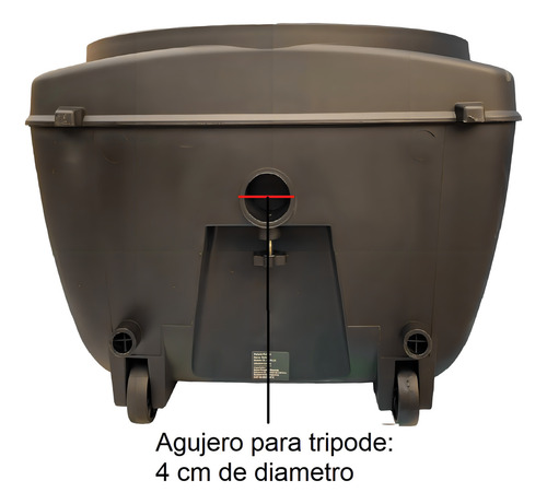 Parlante Portátil Con Bluetooth 15 Pulgadas 5000w Microfono Color Negro