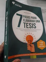 Comprar Libro De 7 Pasos Para Elaborar Una Tesis