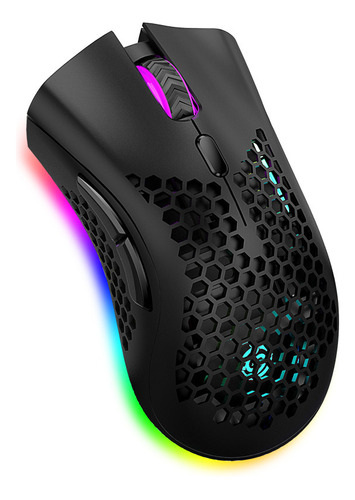 Rgb Iluminado Bluetooth Inalámbrico Recargable Mouse