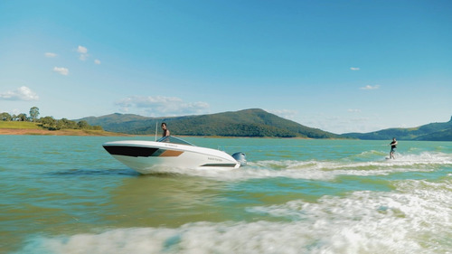 Lancha Ventura V One 2024 Zero Focker Joy Ross Marine 18 Pés