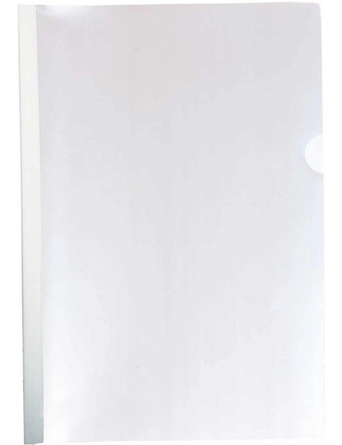 Pasta Canaleta A4 Cristal Acp  Pct C/10 Alta Qualidade 