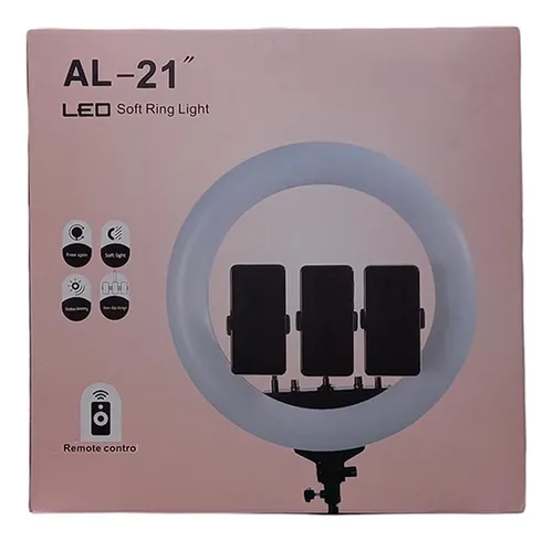 comprar Anillo Aro Luz Led Tripode Soporte Flexible 56cm Febo