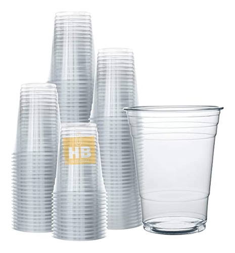 Vaso Plastico Descartable 800cc Traslucido Premium X900 Uni