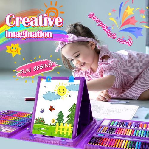Set De Materiales De Arte Infantil Sirenas