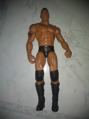 Wwe Wwf The Rock Dwayne Johnson Mattel Elite Defining Moment