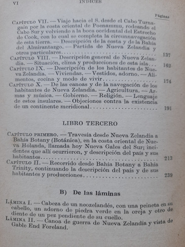 James Cook Primer Viaje Alrededor Del Mundo Tomos 2 Y 3 B1 (Usado)