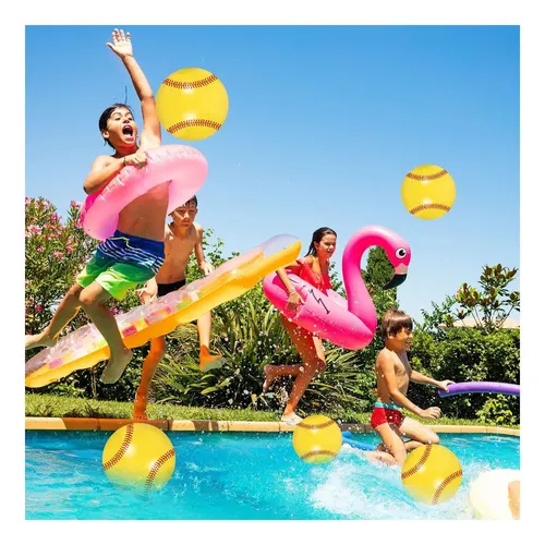 Pack De 2 Pelotas De Playa Gigantes De 40 Cm - Colores De Verano - Inflables Para Piscina Y Vacaciones - Material Seguro Y No Tóxico - Ideales Para Juegos Familiares Y Decoración