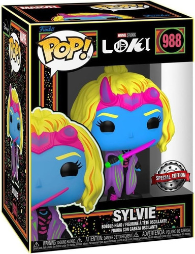 Funko Pop! : Loki - Sylvie (blacklight) #988 Special Edition