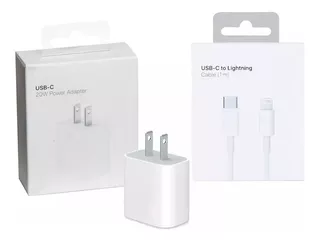 Cargador Para Apple iPhone 8 , 8 Plus Carga Rapida 20w + Usb