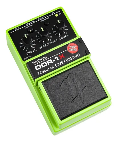Nobels Odr-1 X Pedal De Overdrive Analógico Com True Bypass Nobels Odr-1 X Pedal De Overdrive Analógico Com True Bypass