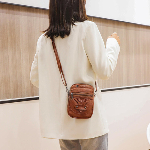 Bolso Bandolera For Teléfono Móvil For Mujer, Cartera De