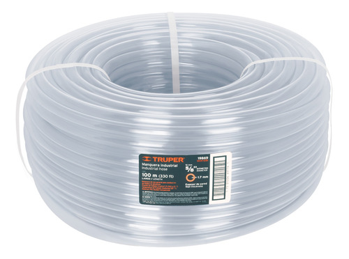 Manguera Industrial 5/8' Pvc Conducción De Líquidos 100mts