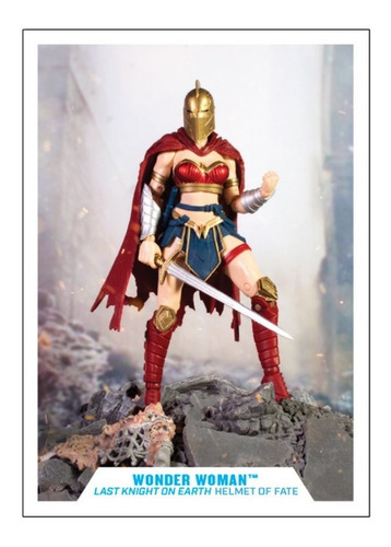 Imagen 7 de 8 de Wonder Woman Figura Dc Mulitiverse With Helmet Of Fate
