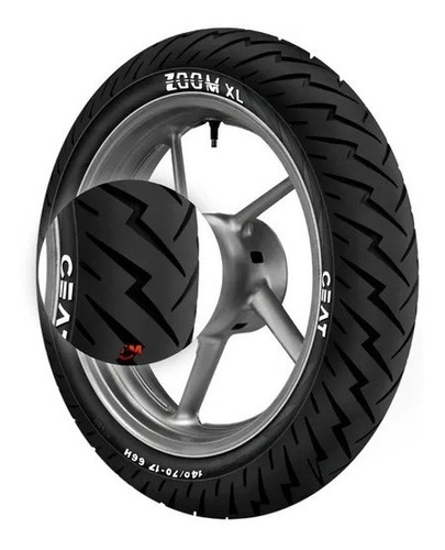 Llanta 100/90-17 Zoom Xl Ceat Szr Discove,pulsar135,boxer150