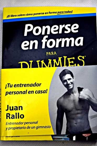 Ponerse En Forma Para Dummies Juan Rallo Libro Fisico