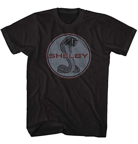 Shelby Cobra Snake Sports Race Car Adult T-shirt Graphic Tee