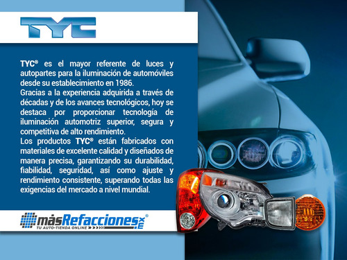 Par De Faros Fondo Negro Manager De 2015 A 2018 Tyc