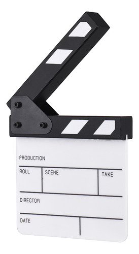 Película Clapper Board Tv Cut Scene Slate Action De Borrado