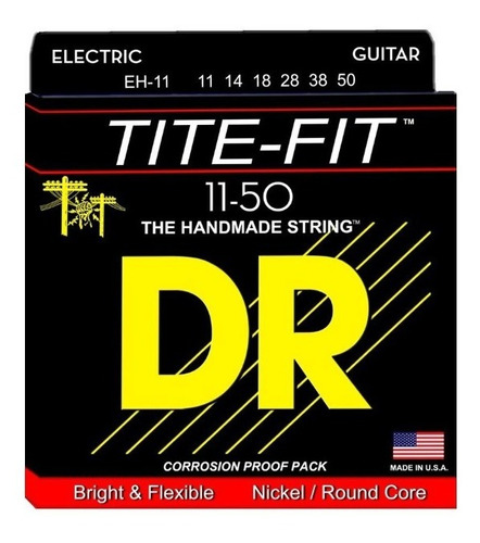 Dr Tite Fit Eh-11 Cuerdas Para Guitarra Eléctrica
