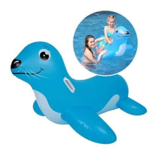 Imagen 2 de 6 de Leon Marino Inflable Infantil Animal Para Pileta 37219 Edu