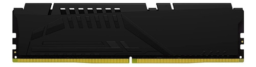 Memoria Ram Fury Beast Gamer Color Negro 16gb 1 Kingston Kf5