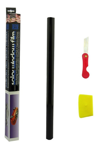 Papel Polarizado Light Black W-25/opacidad Media De 300x50cm