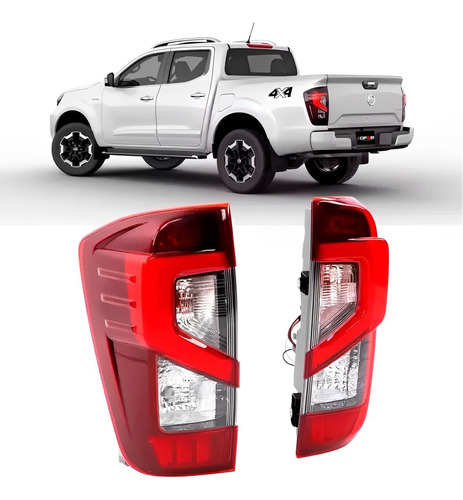 Kit Par Lanterna Nissan Frontier 21 A 2024 Led Serve 16 A 19