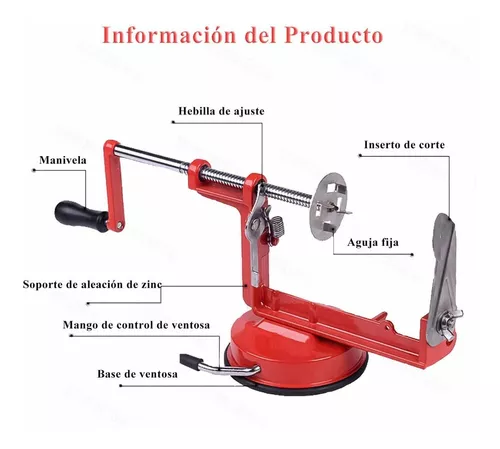 Espiropapas Cortador Profesional De Papas Fritas H3059