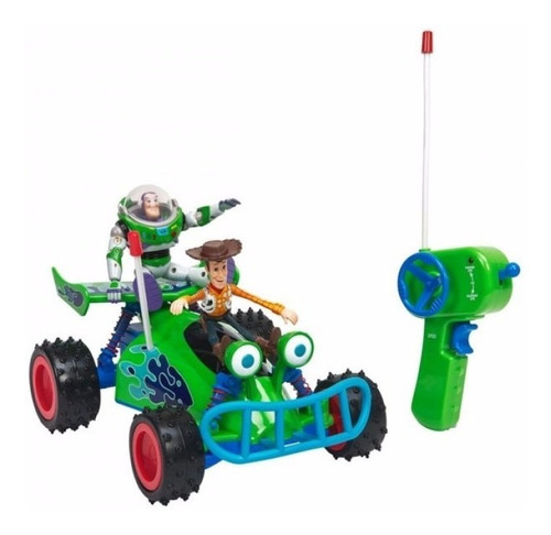 Toy Story Carro Radiocontrol Woody Buzz Lightyear Rc Juguete