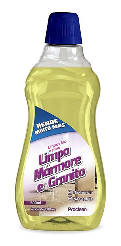 Limpa Marmore E Granito 500ml - Proclean