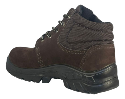 Botina Segurança Couro Ecosafety Ps137 Bico Composite