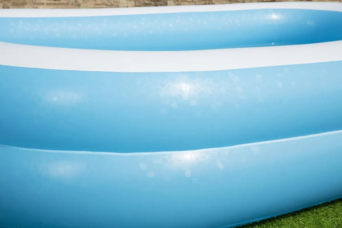 Imagen 4 de 8 de Pileta Inflable Rectangular Bestway 54006 2.62m X 1.75m