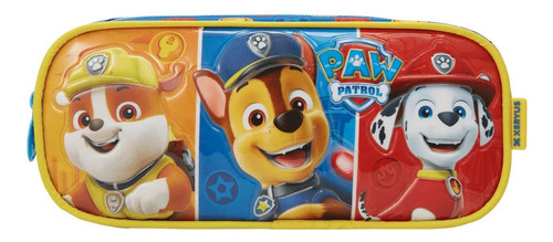 Estojo Simples Escolar Patrulha Canina Core Xeryus
