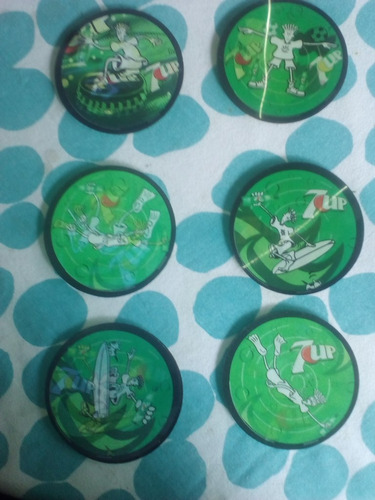 Set 6 Posavasos Fido Dido Ochenteros Cambia De Figura