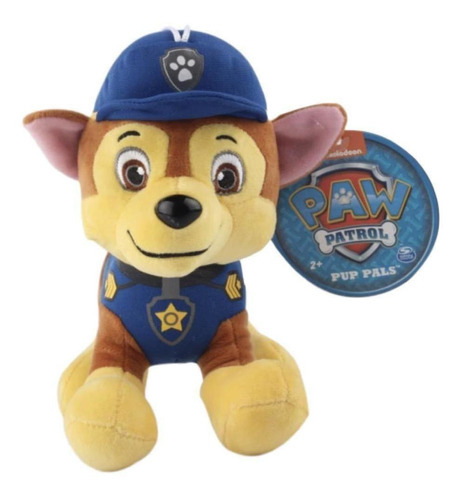 Peluche Chase 20 Paw Patrol con Ryder Chase Paw Patrol
